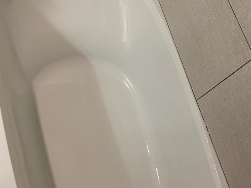 After — Gleaming bathtub