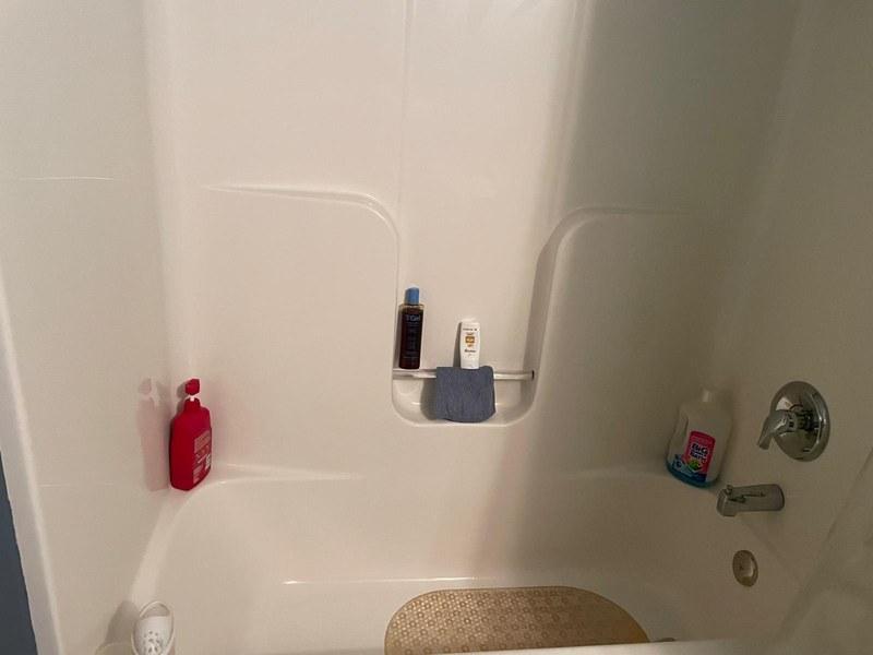 After — Stain-free tub