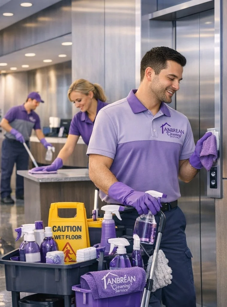 Anbrean commercial cleaning team